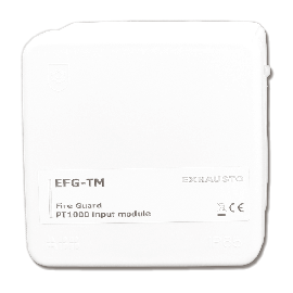Temperaturmodul til overvågning af 2 stk. EFG-PT1000.